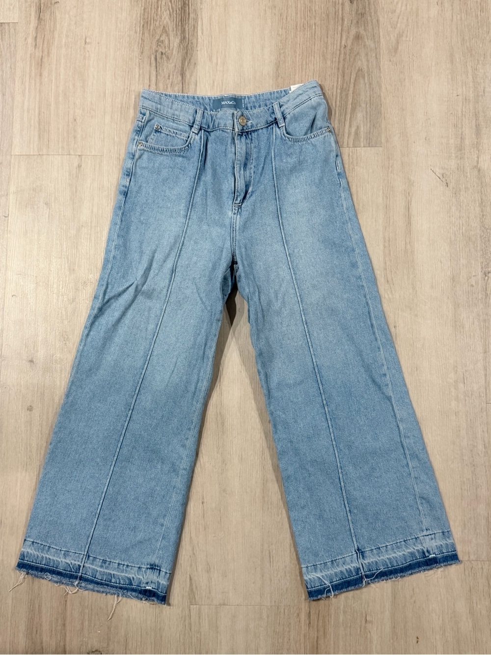 Max & Co. Light Blue Wide-Leg Jeans